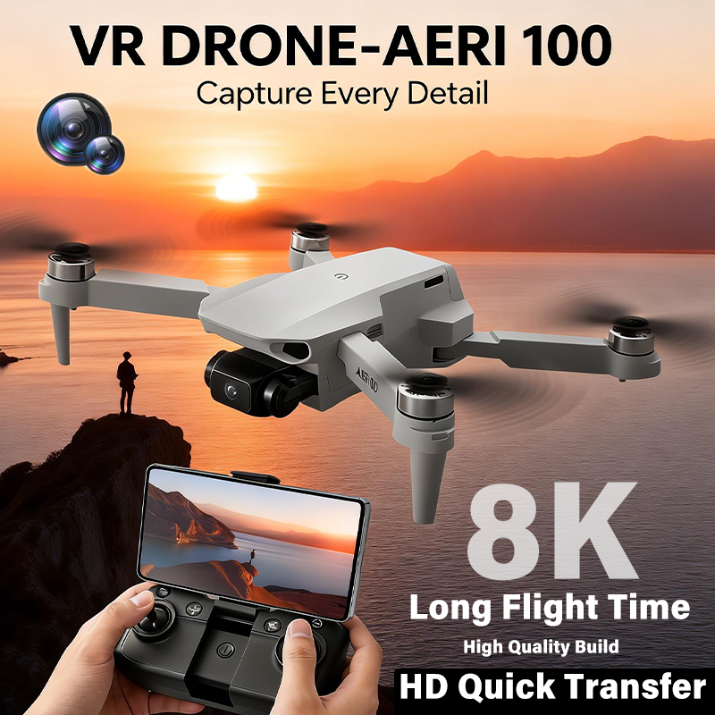 Photography Lighting Website - AERI 100 Drone with FPV VR