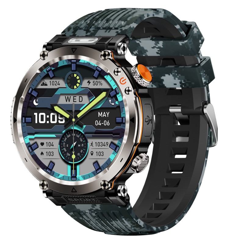 Flashlight Smart Watch Men BT  – обзор и цена Photography Lighting Assistant