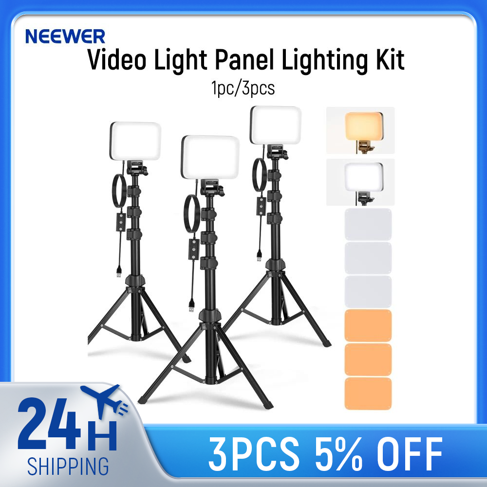NEEWER LED Video Light Panel L – обзор и цена Photography Lighting Kit Neewer