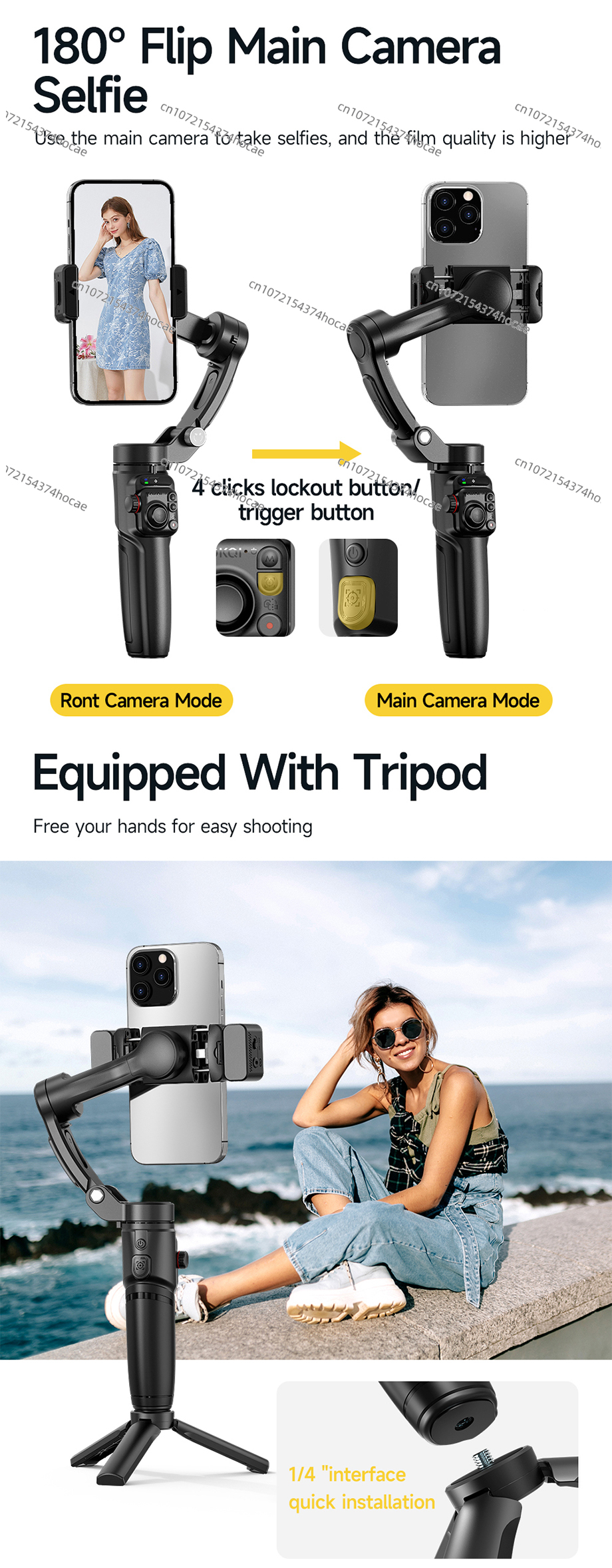 M06 AI three-axis stabilizer f – обзор и цена Photography Lighting Ai