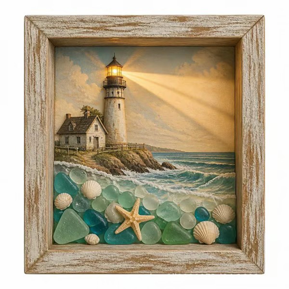 Coastal Lighthouse Sea Glass N – обзор и цена Lighting Glass Photography