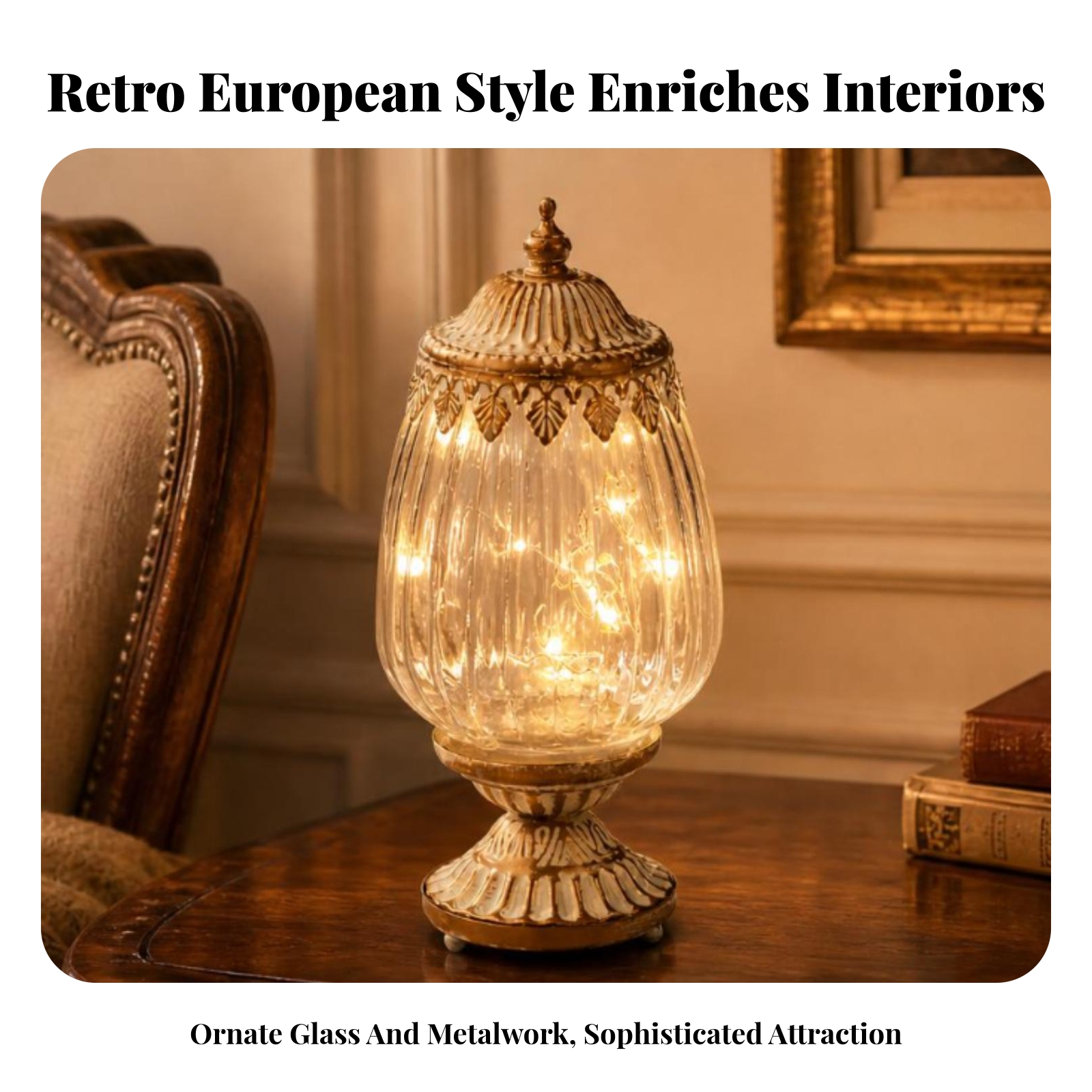 Vintage Ribbed Glass Lantern O – обзор и цена Photography And Lighting