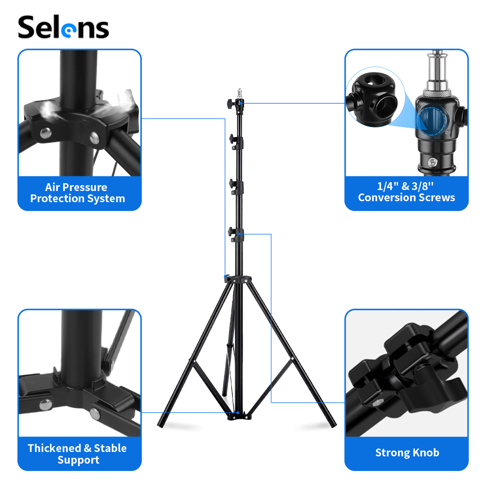 Selens 2.2~3.95M Light Stand w – обзор и цена Photography Lighting With Flash