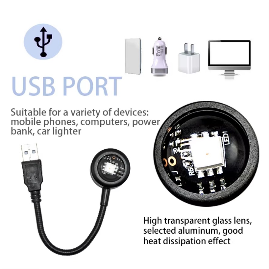 Led 5V Colorful USB Sunset Lam – обзор и цена Photography Lighting Mood