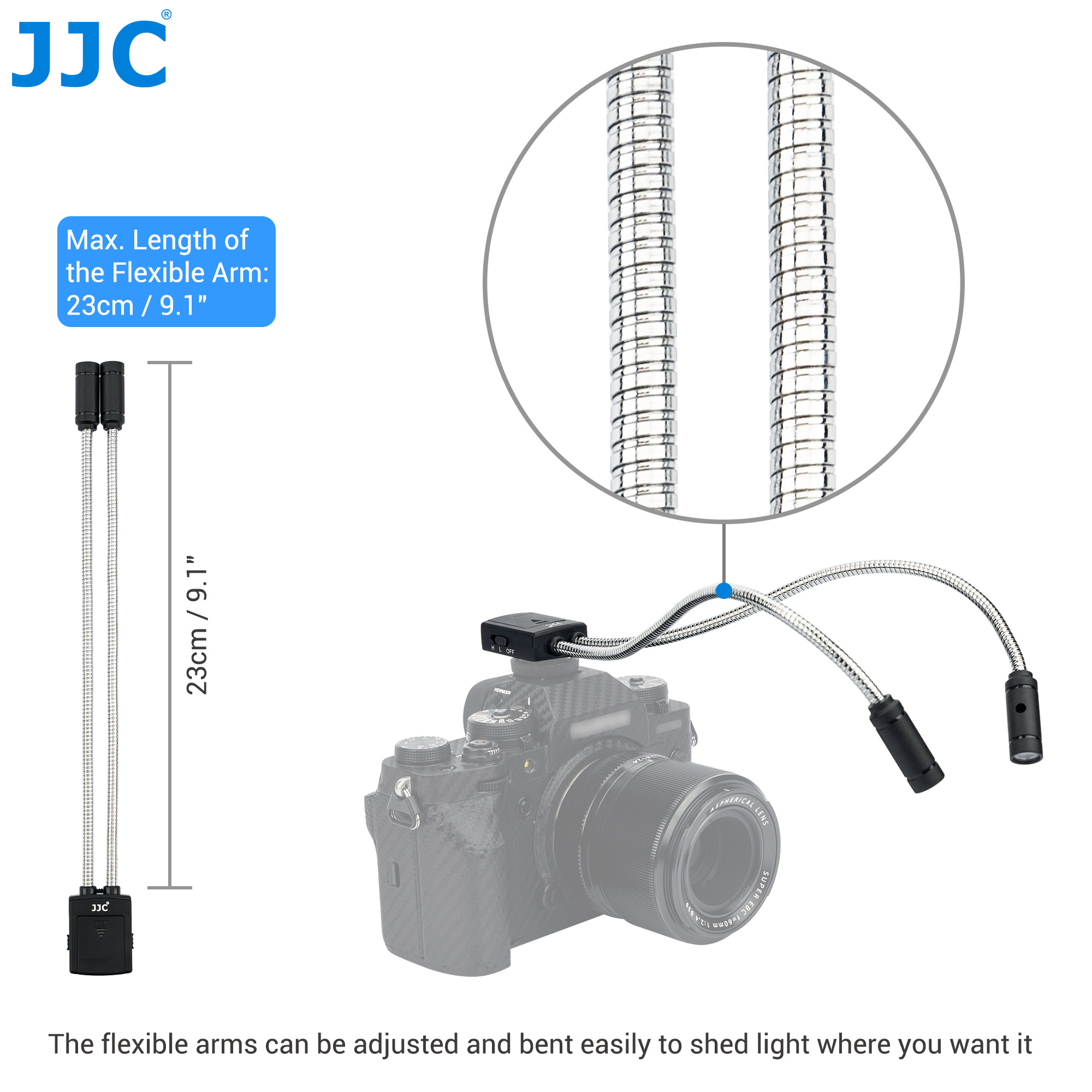JJC LED Macro Arm Light Photo  – обзор и цена Flower Photography Led Lighting Pack