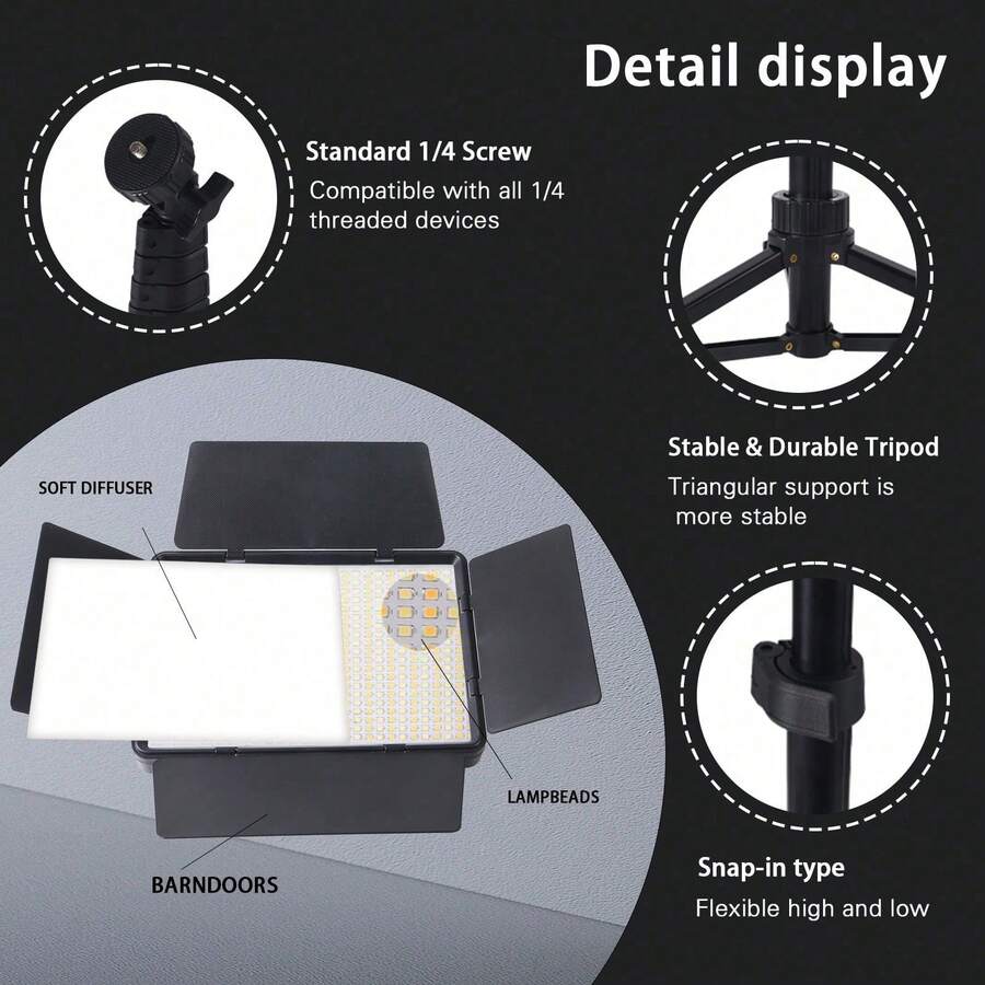 Adjustable Bi-Color LED Panel  – обзор и цена Photography And Lighting