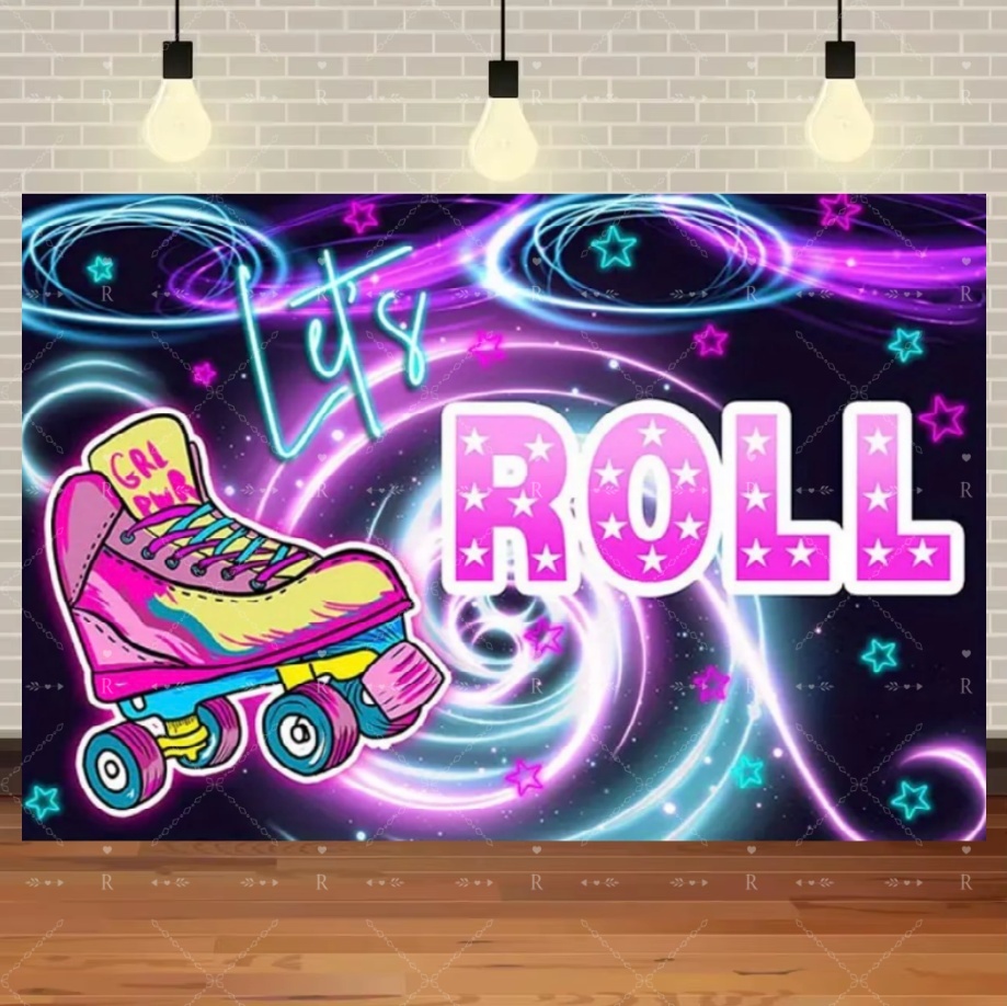 Roller Skating Shoes Theme Bir – обзор и цена Photography Lighting Backdrop