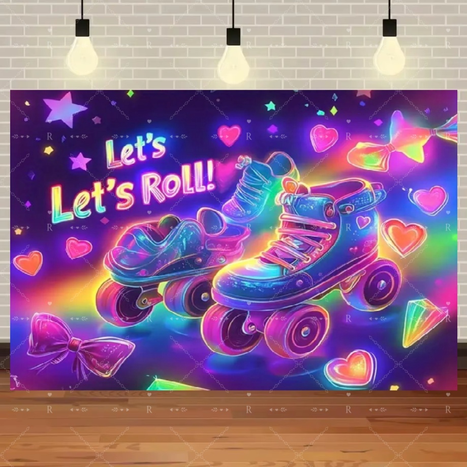 Roller Skating Shoes Theme Bir – обзор и цена Photography Lighting Backdrop
