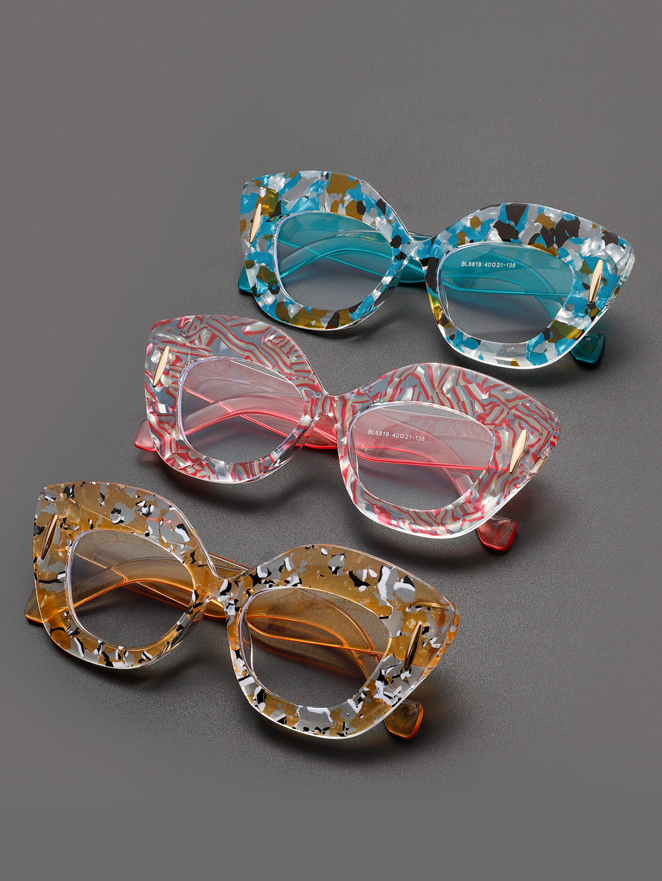 Large Frame Cat-Eye Floral Gla – обзор и цена Lighting Glass Photography
