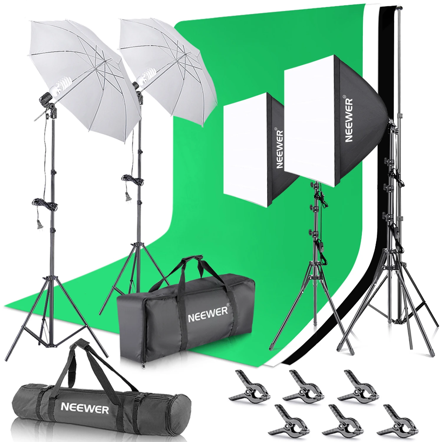 NEEWER Photography Lighting Ki – обзор и цена Photography Lighting Kit Neewer