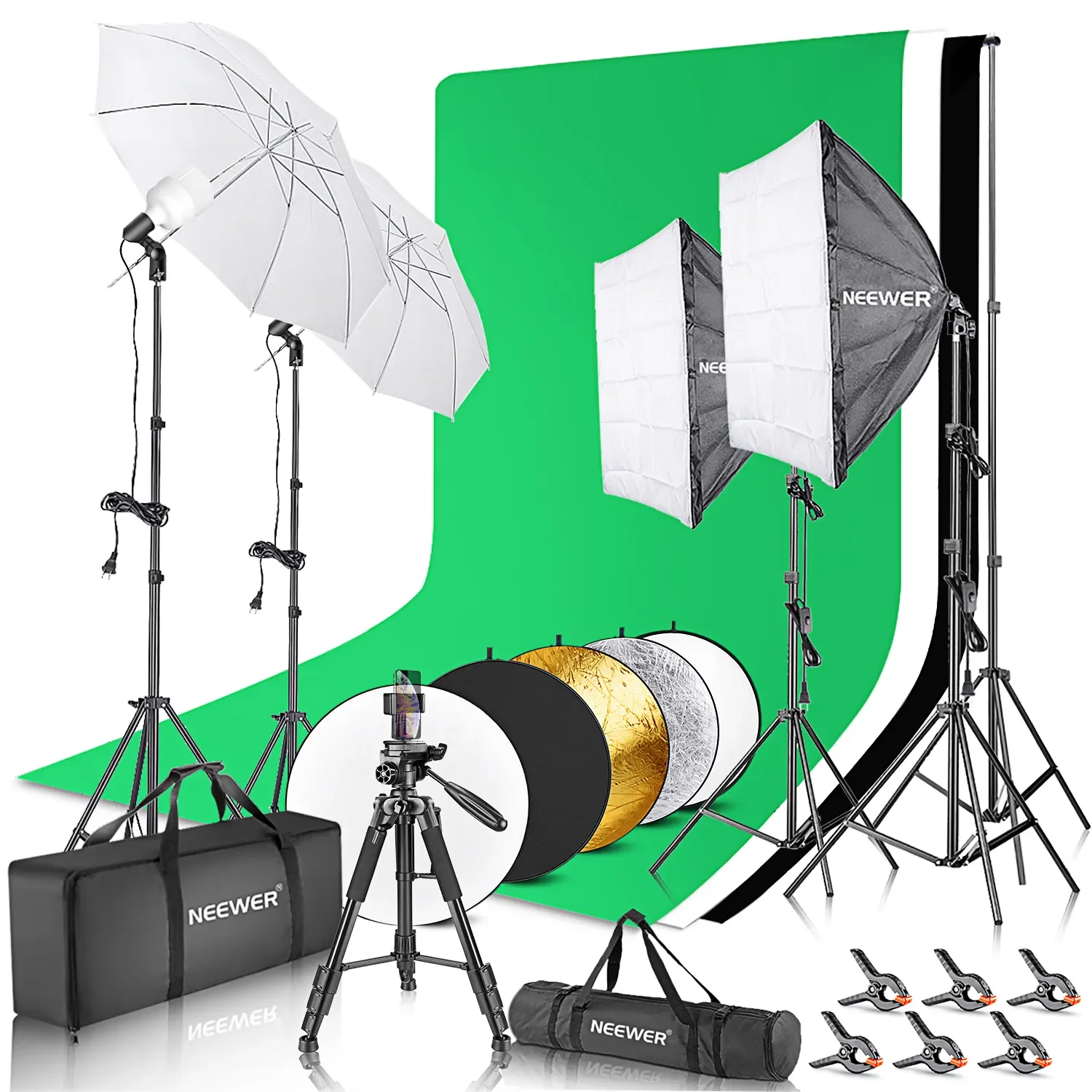 Neewer Complete Photography Li – обзор и цена Photography Lighting Kit Neewer