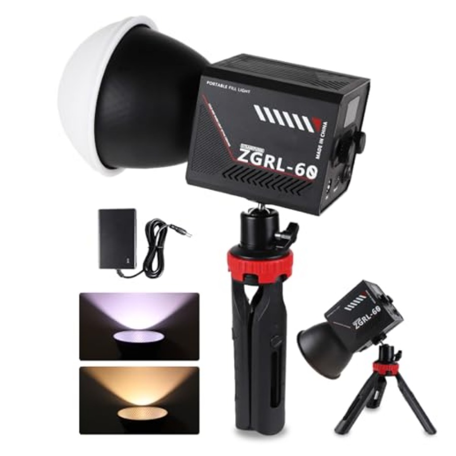 60W COB LED Video Light Handhe – обзор и цена Photography Lighting Handheld