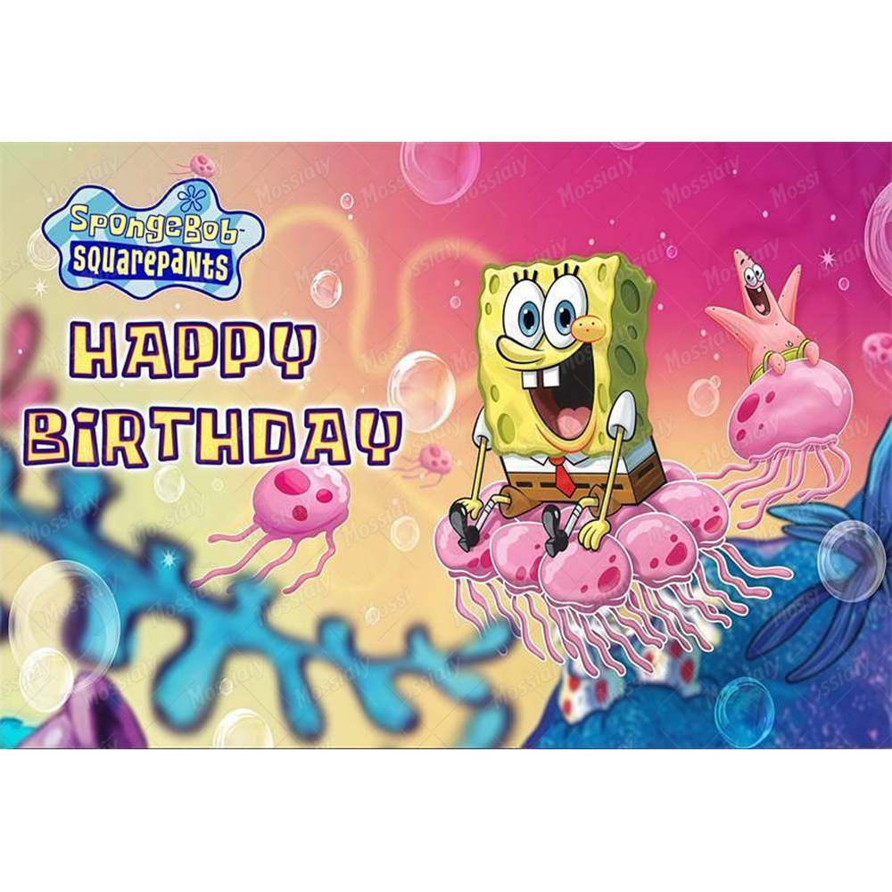 SpongeBob Theme Backdrop Carto – обзор и цена Photography Lighting Backdrop