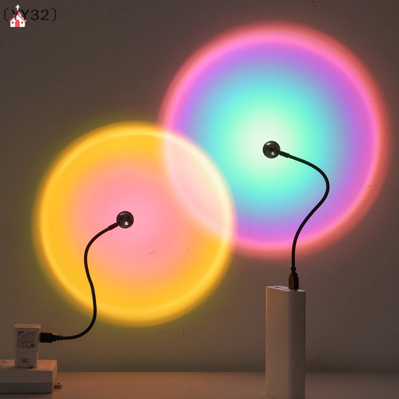 〔YY32〕LED Sunset Lamp Nightlig – обзор и цена Photography Lighting Mood