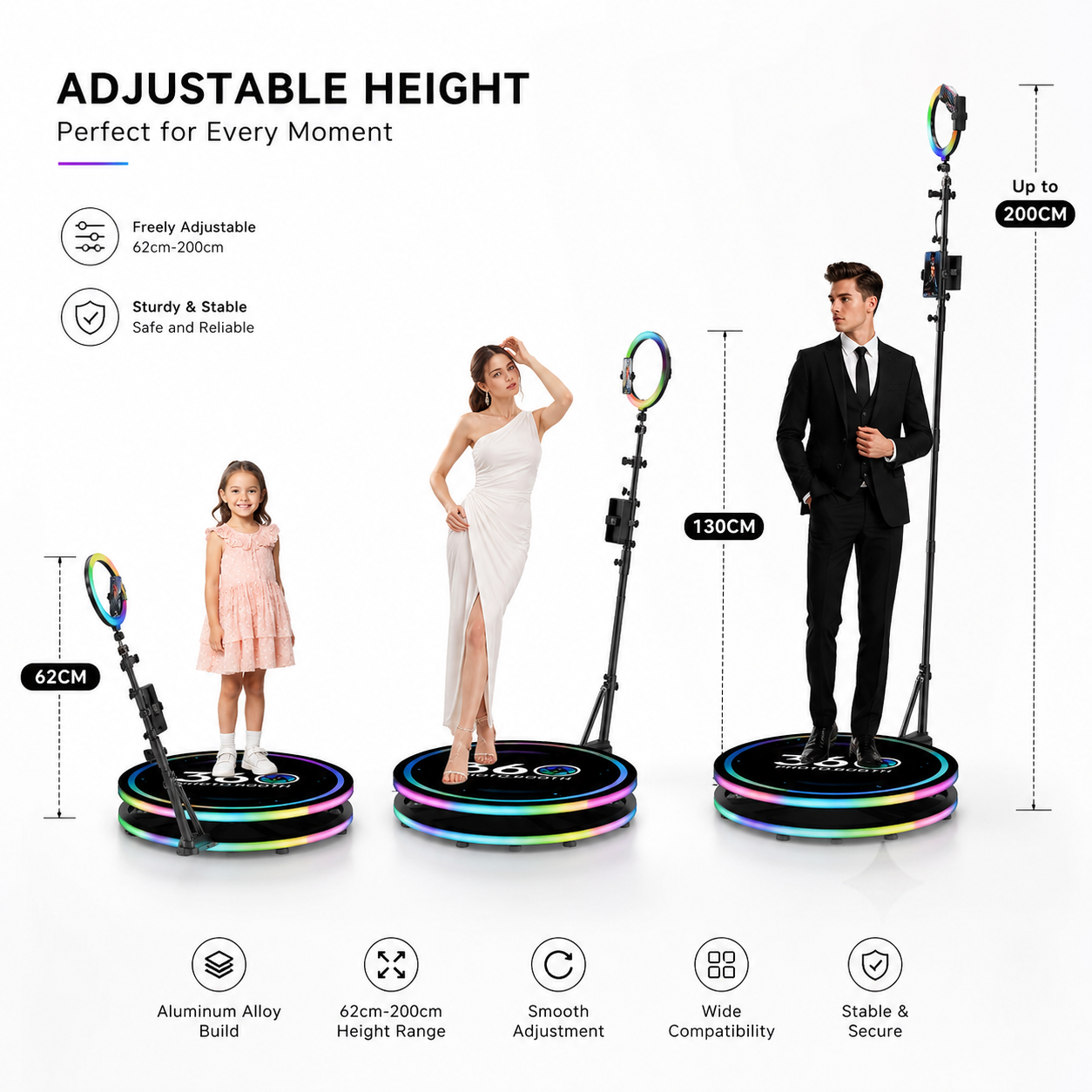 360 Photo Booth Machine with R – обзор и цена Photography Lighting Kit Rental