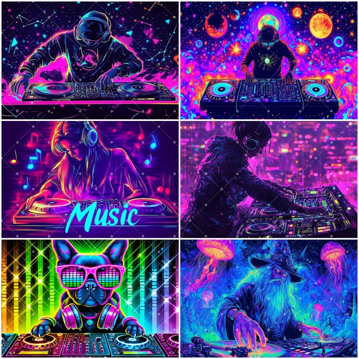 Hip Hop Music DJ Party Decorat – обзор и цена Photography Lighting Backdrop