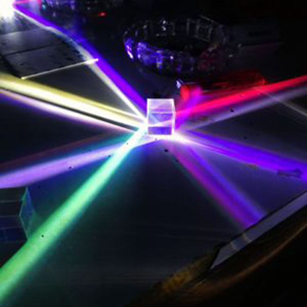 Glass Cube 23mm Dichroic Prism – обзор и цена Lighting Glass Photography