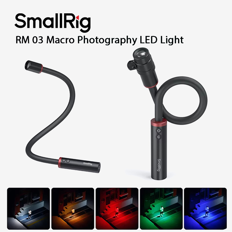 SmallRig RM 03 Macro Photograp – обзор и цена Flower Photography Led Lighting Pack
