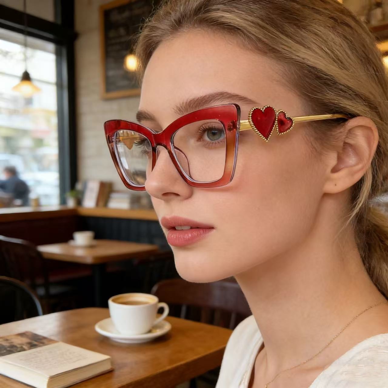 Fashion Eyeglasses for Woman L – обзор и цена Lighting Glass Photography