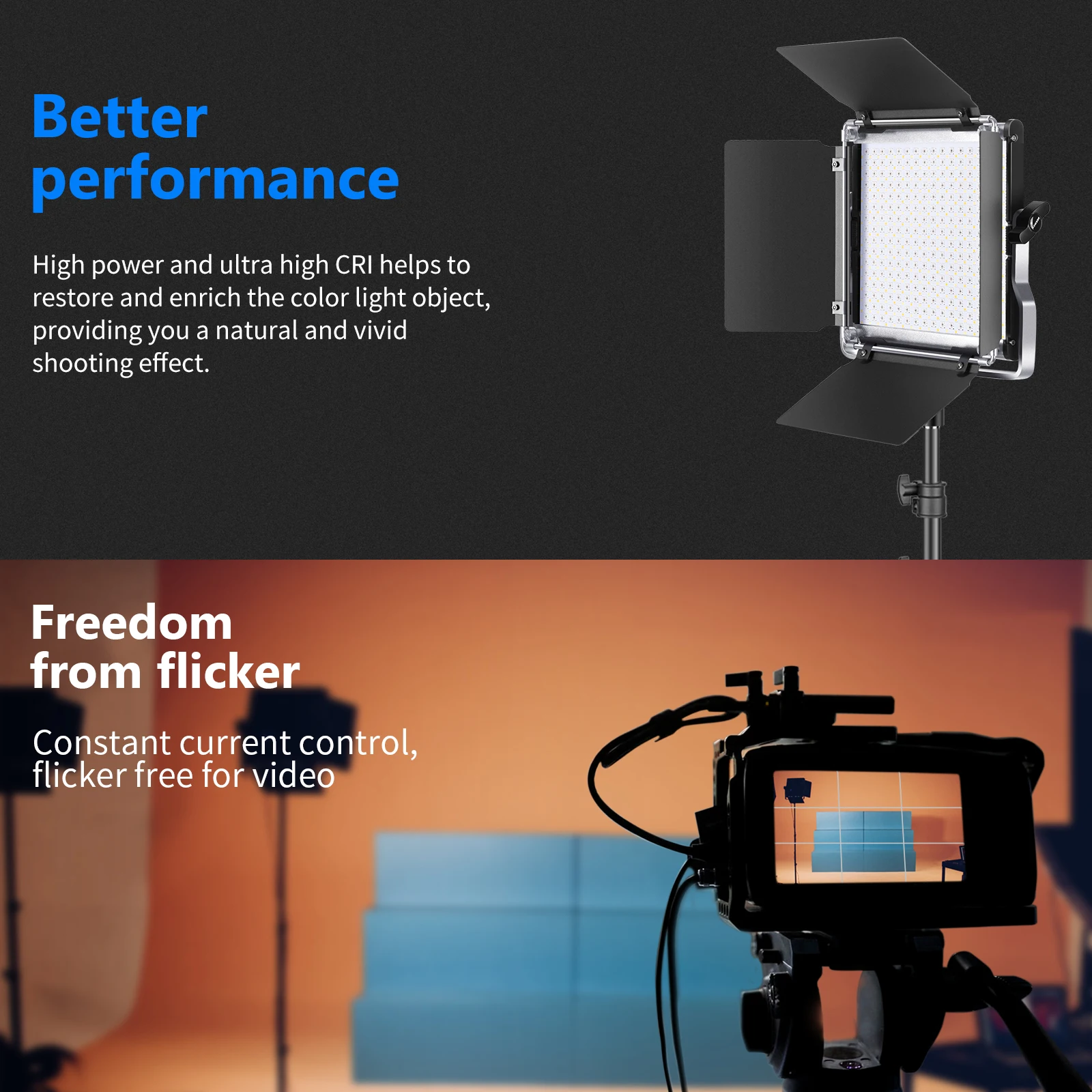Neewer 3 Packs 480 RGB Led Lig – обзор и цена Photography Lighting Kit Neewer