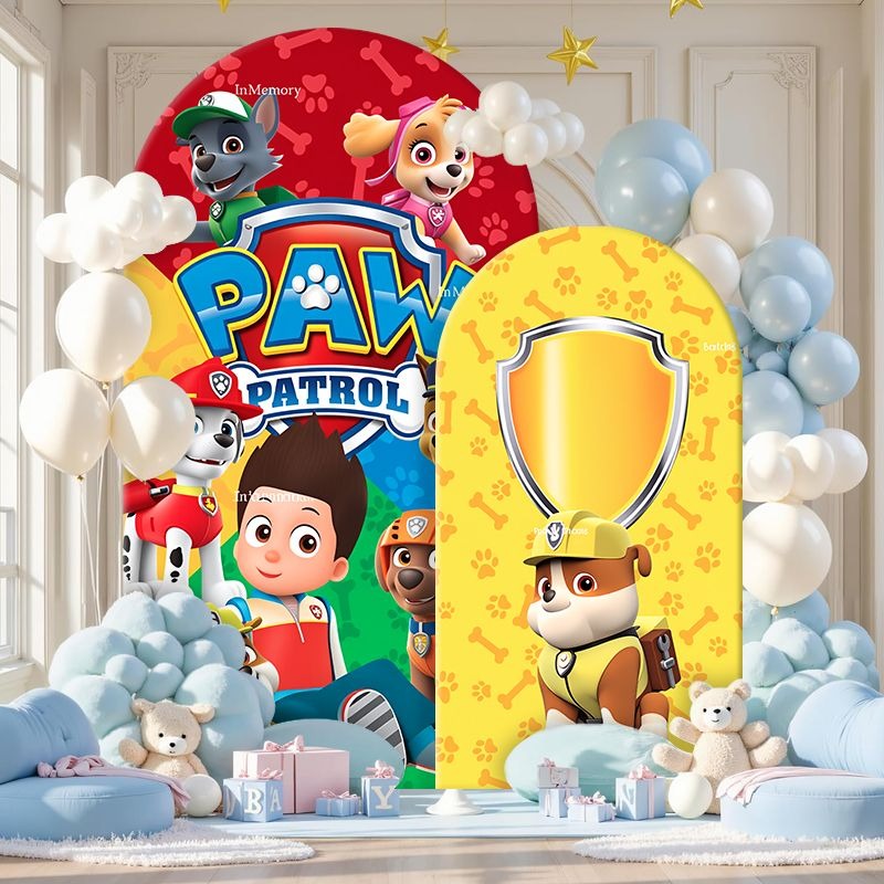 Paw Patrol Arch Backdrop Cover – обзор и цена Photography Lighting Backdrop