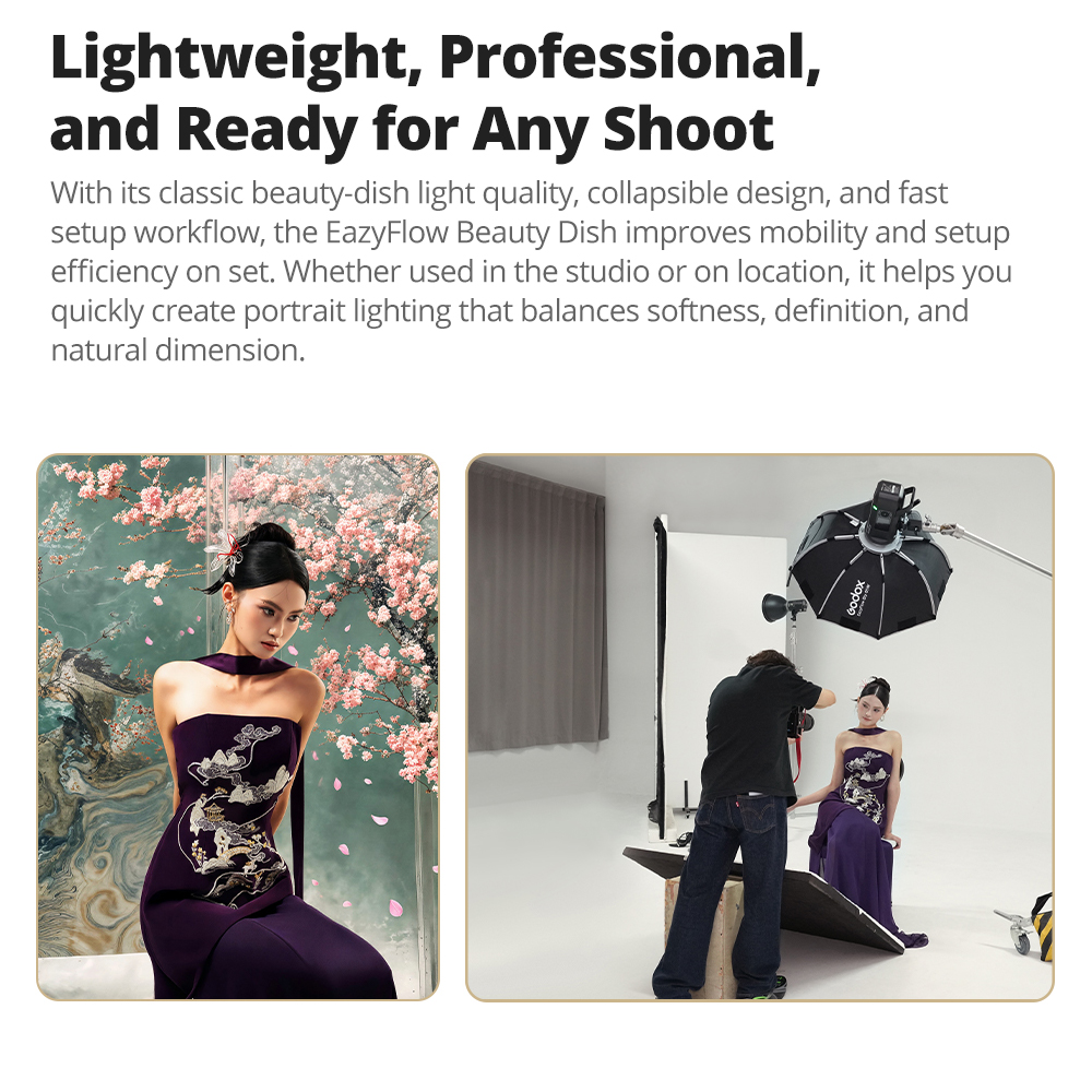 New Godox EazyFlow Beauty Dish – обзор и цена Photography Lighting With Flash