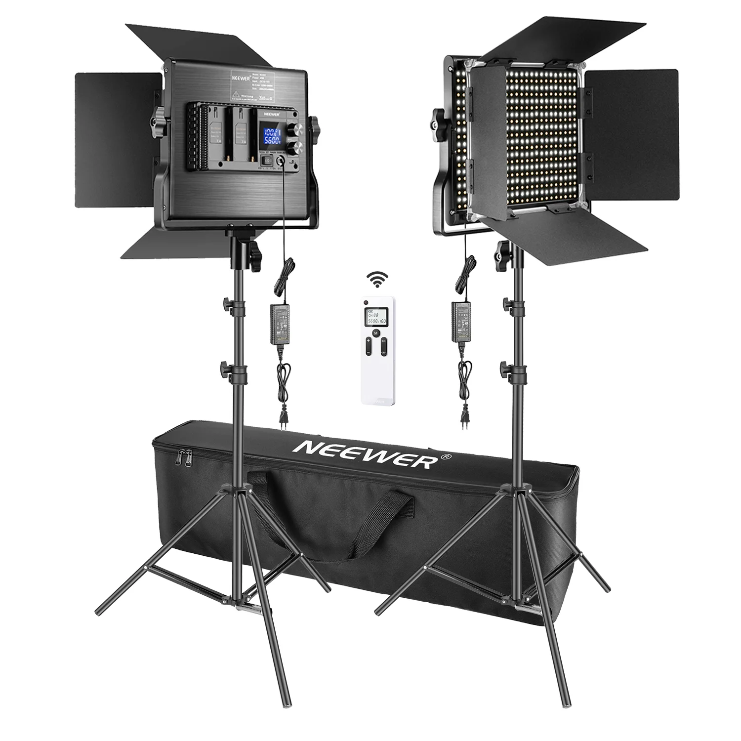 Neewer 2set 660pcs Photo Studi – обзор и цена Photography Lighting Kit Neewer