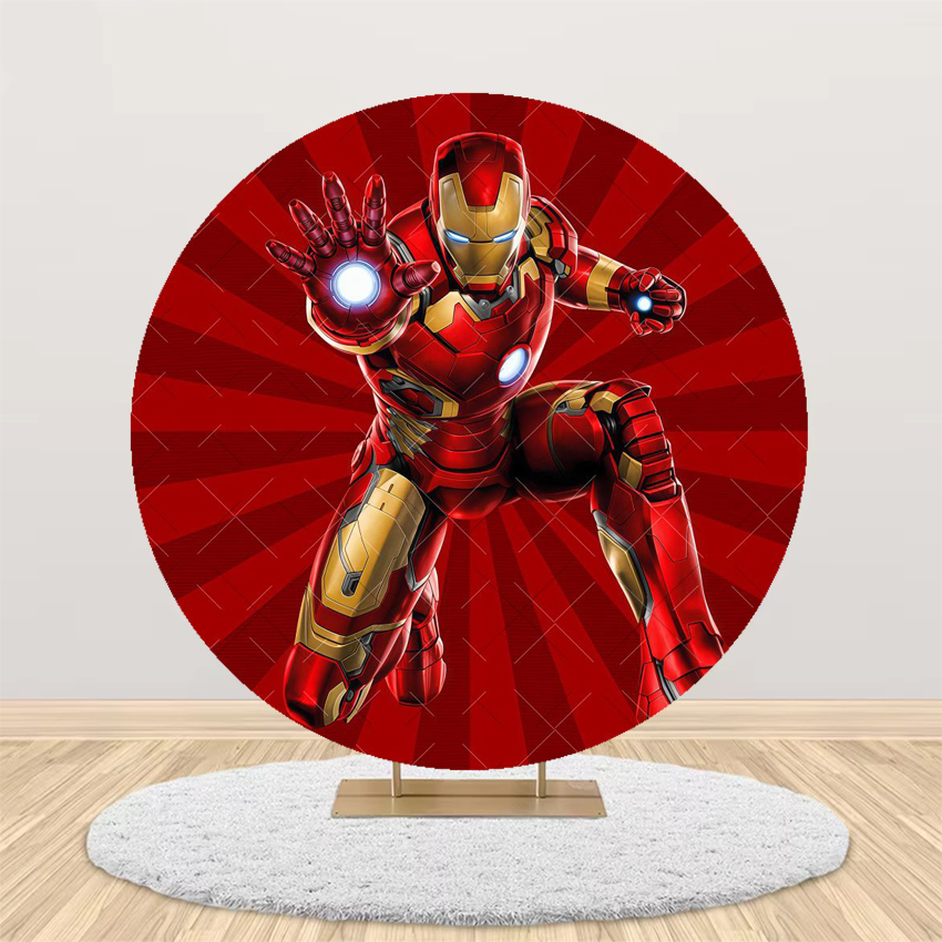 Avengers Theme Round Backdrop  – обзор и цена Photography Lighting Backdrop