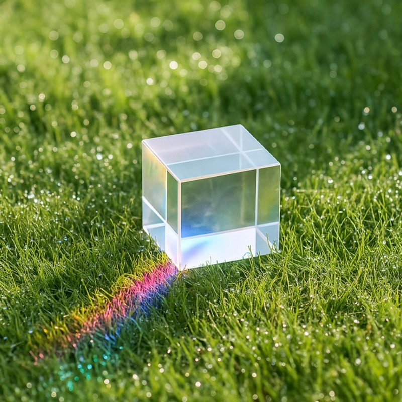 Glass Cube Dichroic Prism X-Cu – обзор и цена Lighting Glass Photography