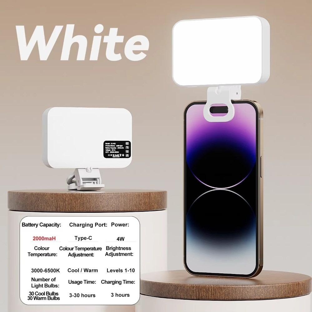 800/1000mAh LED Selfie Light U – обзор и цена Photography Lighting With Flash