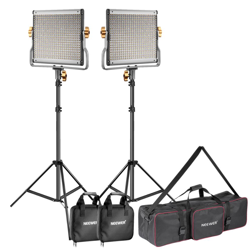 Neewer 2-Pack Dimmable Bi-colo – обзор и цена Photography Lighting Kit Neewer