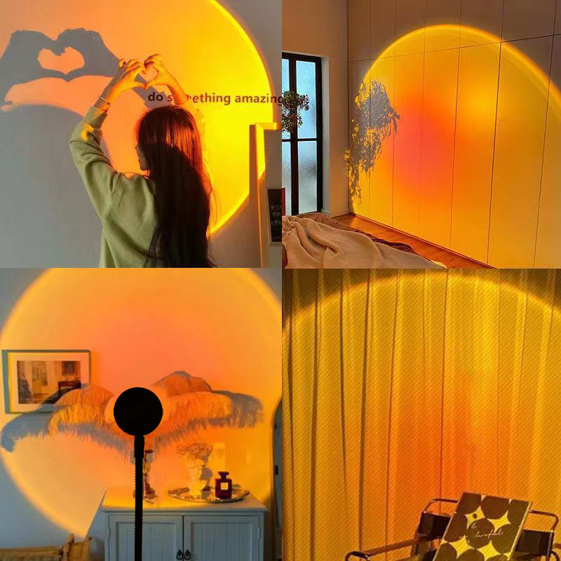 LED Sunset Lamp Nightlights US – обзор и цена Photography Lighting Mood
