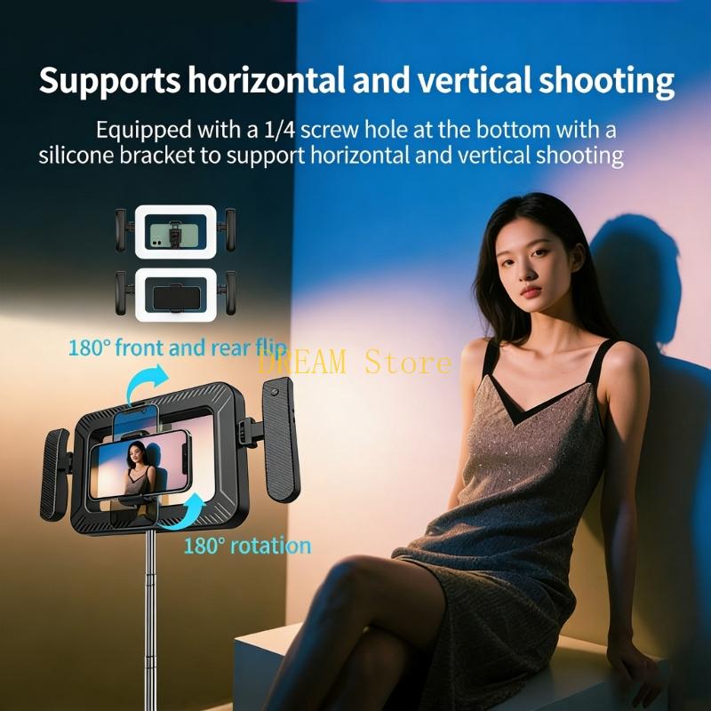 Adjustable Brightness Color Te – обзор и цена Photography Lighting Handheld