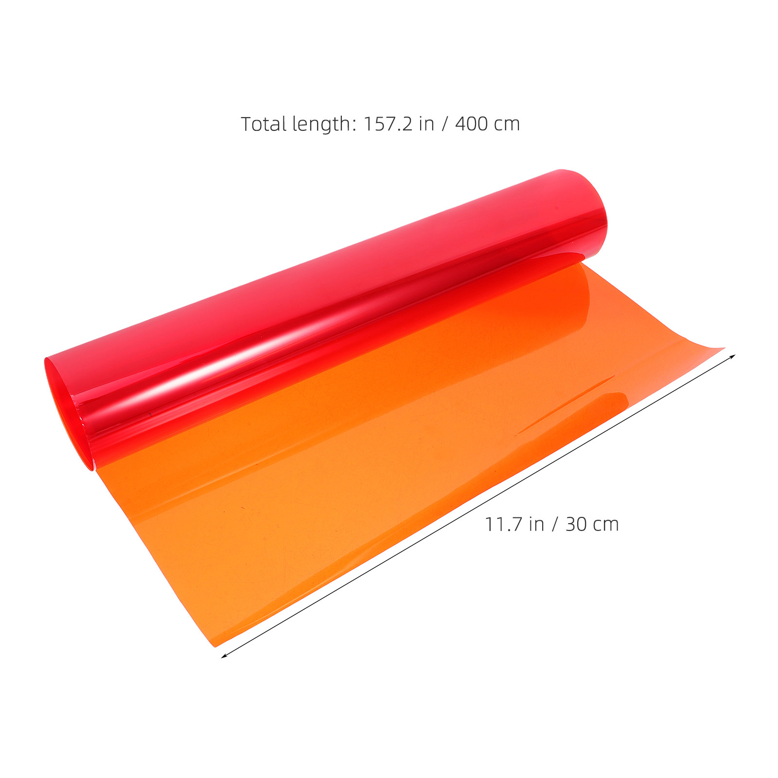 Orange Static Cling Window Fil – обзор и цена Photography And Lighting