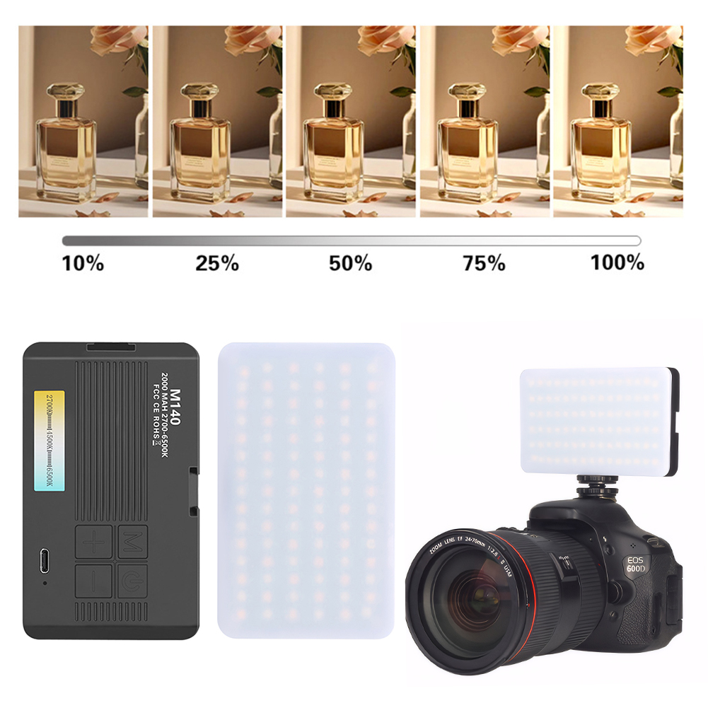 LED Camera Light Rechargeable  – обзор и цена Photography Lighting Handheld