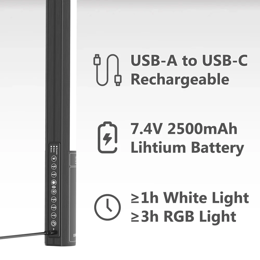 LUXCEO 120cm RGB LED Mood Ligh – обзор и цена Photography Lighting Mood