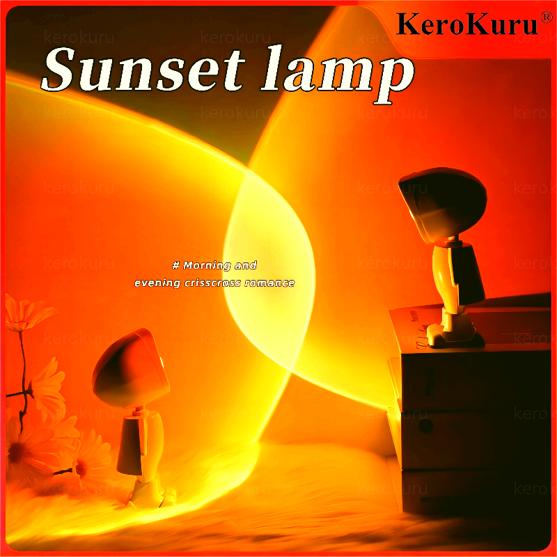 USB Sunset Lamp Projector Led  – обзор и цена Photography Lighting Mood