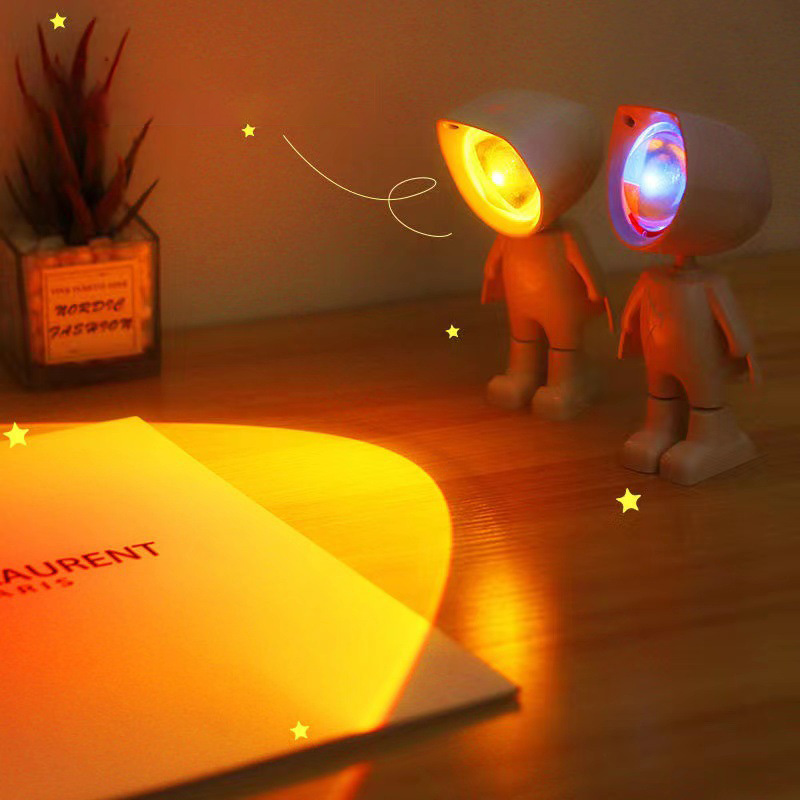 USB Sunset Lamp Projector Led  – обзор и цена Photography Lighting Mood