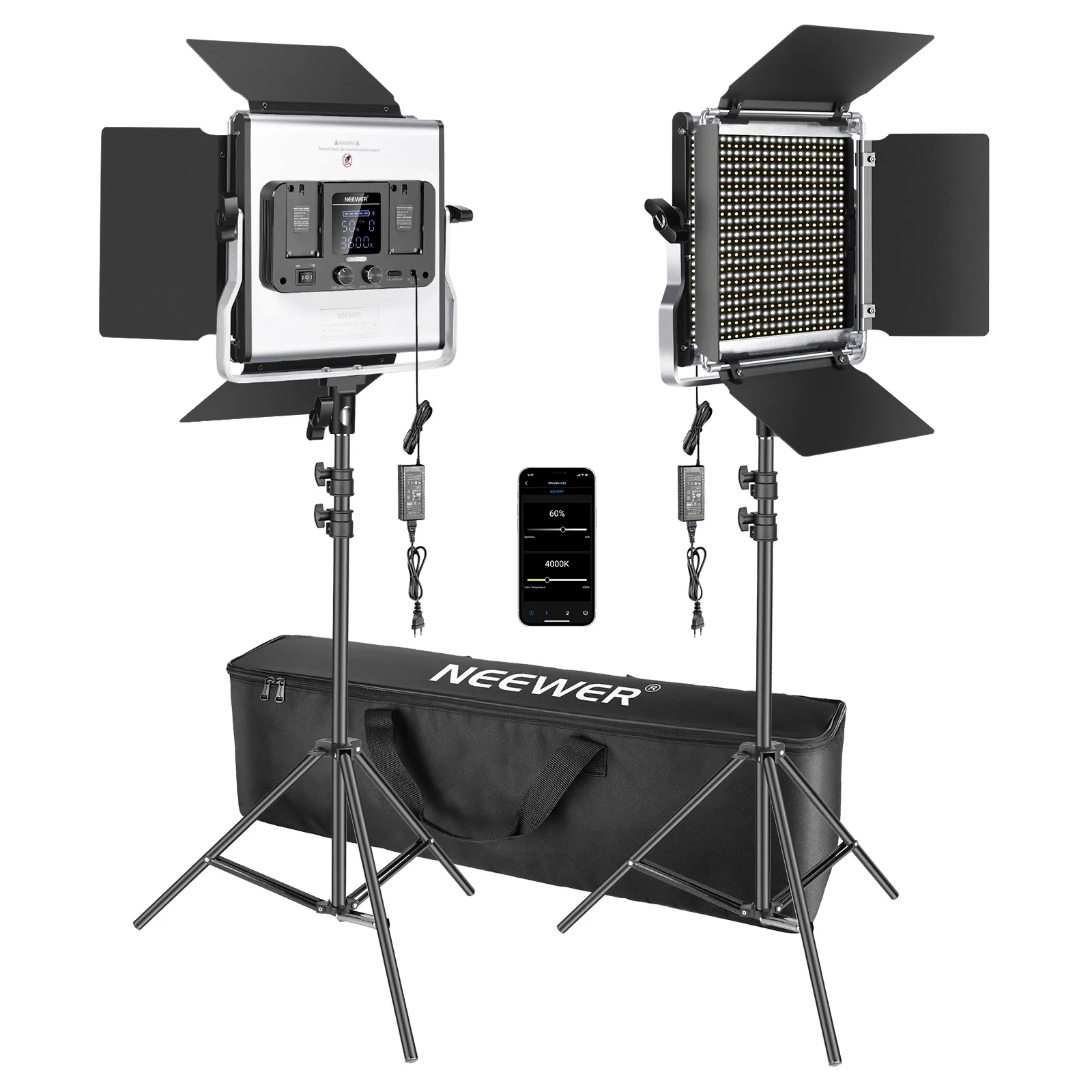 Neewer 660 LED Video Light 40W – обзор и цена Photography Lighting Kit Neewer